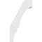 Ekena Millwork 3 1/2-in. W x 14-in. D x 26-in. H Balboa Architectural Grade PVC Knee Brace BRCP035X14X26BOA - alternate 2